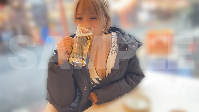 201ALOG-005 【なまマンblog...05】酒飲みギャルとガチ生セックス！ドスケベ！巨乳！潮吹き！金髪美少女に金玉カラッポになるまで中出し！ Sample 1