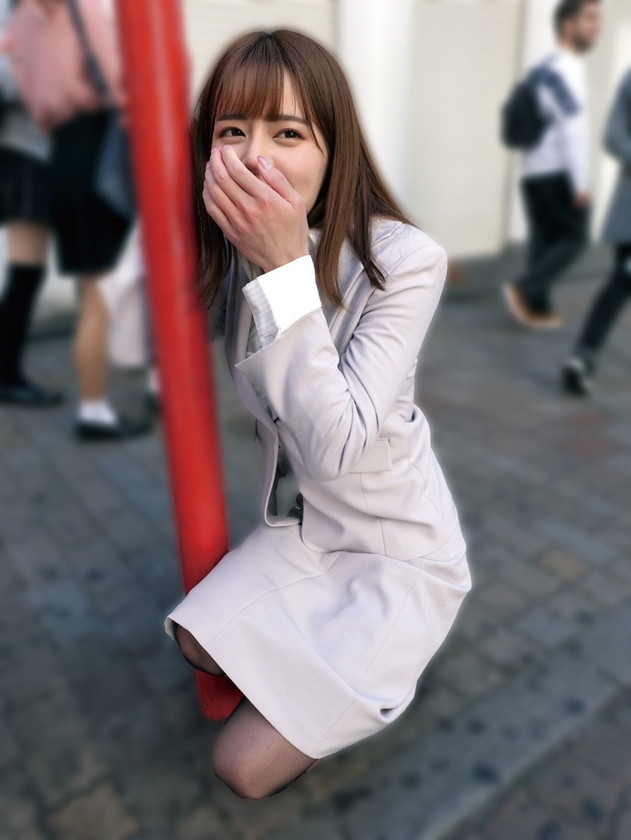 340SKMJ-497 素人美少女とリモコンバイブお散歩9ー黒パンストOL編ー「もう我慢できません…//」人ごみの中、黒パンスト美脚ガクブル震わせイキまくってしまうOLたち！人生初の羞恥プレイでまさかのエロスイッチオン！車移動中も大胆カーオナニー！最後はホテルで心行くまで生セックス！ Sample 14