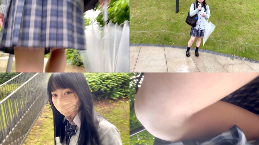 534CRT-009 14時間着用【個人撮影】即濡れ染み付き白パンツちゃん_理想的な乳首の最強黒髪美小女 Sample 2