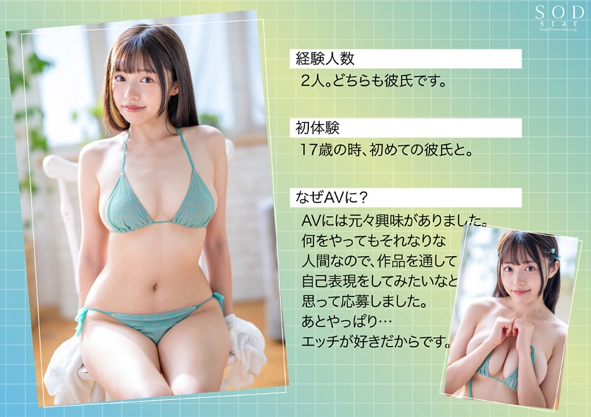 107START-005 19才のきらめき 童顔Gカップ巨乳が眩しい現役女子大生 葵ななせ AV DEBUT Sample 5