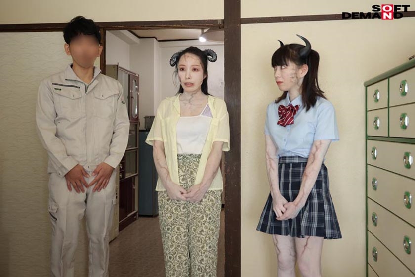 107SDDE-726 社会に溶け込むサキュバス親子 ザーメン中毒症状と本気で向き合い、生活する母と娘 Sample 7