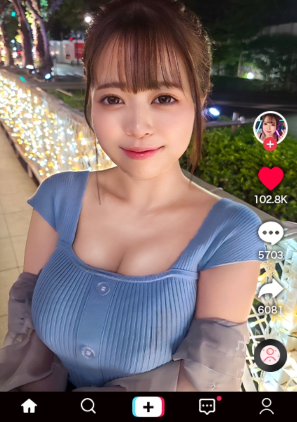 MAAN-910 【ボイン好き驚愕！食べたモノぜんぶ乳！？Iカップ神乳大食いランカー】ハリ・大きさ・形の全てが100点満点の神オッパイ娘！固定バイブで敏感色白ボディを快楽漬け！怒涛の潮吹きスプラッシュ3連発！巨根にガン突きされながら自分のお乳をベロベロ舐めるセルフ乳しゃぶり！どスケベ確定ッ乳尻乱舞の生パコSEX3連戦！！！【なまハメT☆kTok Report.72】【のあ】 Sample 9