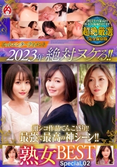 ホットエンターテイメント2023年 絶対ヌケる！！熟女BEST Special.02